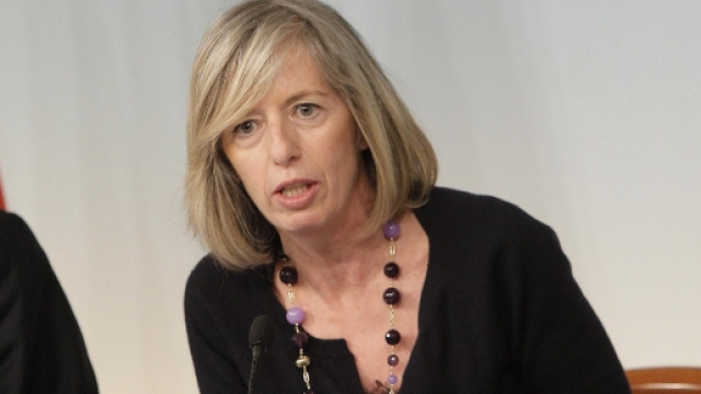 Il Ministro dell'Istruzione Stefania Giannini.