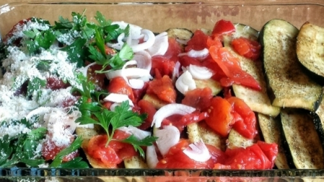 Melanzane al forno al profumo d'estate
