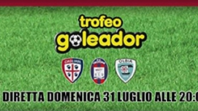 Trofeo Goleador tra Cagliari, Crotone e Olbia.