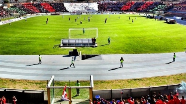 Lo stadio Marulla di Cosenza, l'evento