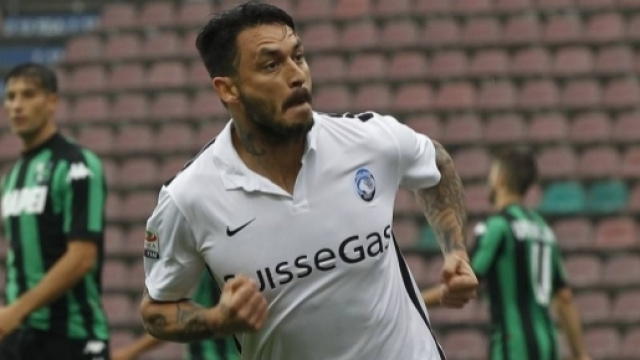Maurizio Pinilla, attaccante in uscita dall'Atalanta.