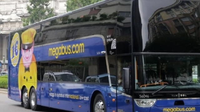 Un autobus low-cost della Megabus