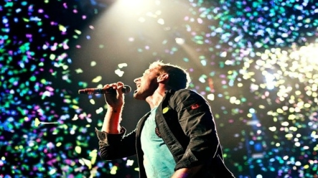 Coldplay in concerto nel 2012 a Boston