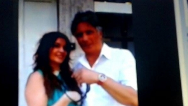 Giorgio Manetti con la fans di Brindisi Laura Marangon