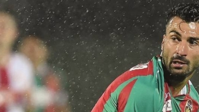 L'attaccante della Ternana, Fabio Ceravolo.