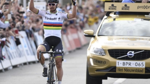 Peter Sagan, la vittoria al Giro delle Fiandre
