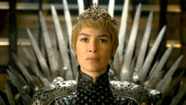 C'&egrave; la Regina Cersei sul Trono di Spade