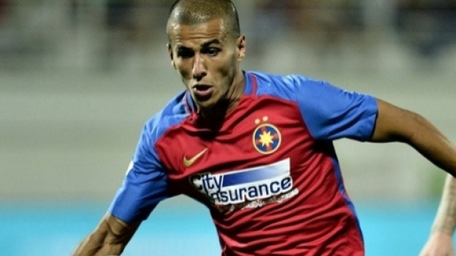 Aymed Tahar, centrocampista dello Steaua Bucarest.