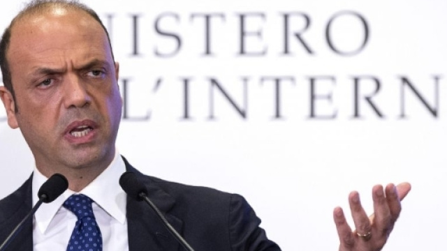 Il ministro dell'Interno, Angelino Alfano