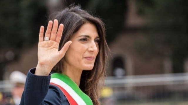 Il sindaco di Roma, Virginia Raggi