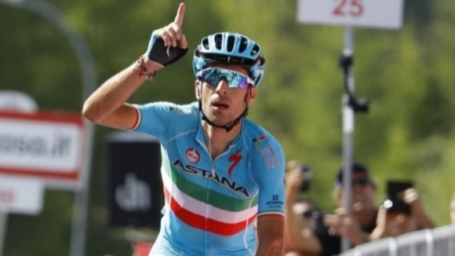 Vincenzo Nibali, la vittoria di Risoul al Giro d'Italia