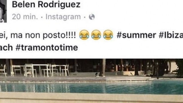 Il post di Belen Rodriguez e la risposta di Fedez