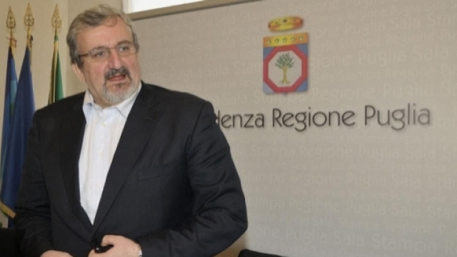 Il Presidente della Regione Puglia Michele Emiliano
