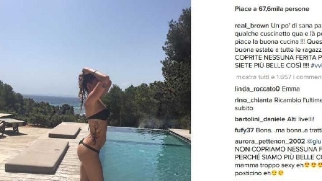 Emma in costume, Belen la difende: le parole che non ti aspetti
