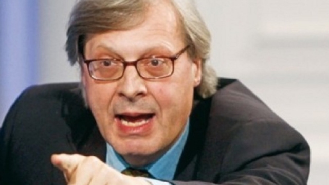 Vittorio Sgarbi contro Alitalia