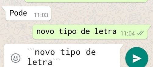 Nova fonte do WhastApp tem espa&ccedil;amento mais elegante