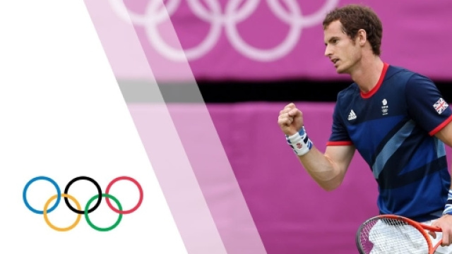 Andy Murray, medaglia d'Oro singolare maschile a Londra 2012.