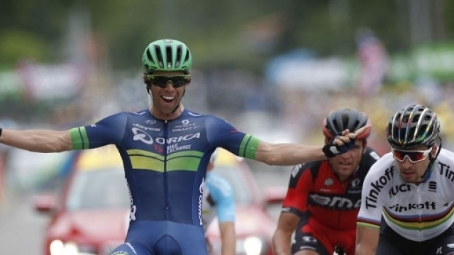 Michael Matthews, la vittoria al Tour de France.