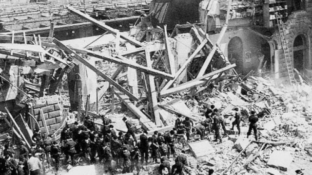 Strage di Bologna foto di un disastro tragico