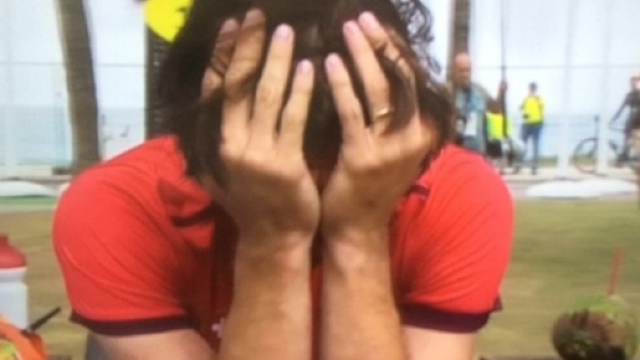 Gioia e commozione per Fabian Cancellara.