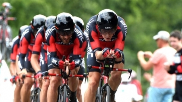 La BMC, team campione in carica nella cronosquadre