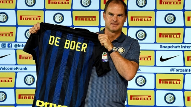 Frank De Boer, allenatore dell'Inter