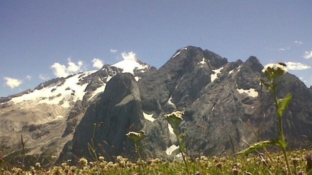 La Marmolada vista dal Gruppo del Sella