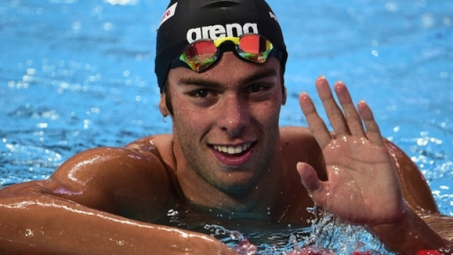 Gregorio Paltrinieri, candidato all'oro nei 1500 metri stile libero