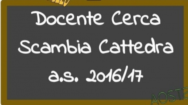 Ultime notizie scuola, venerd&igrave; 12 agosto 2016: il gruppo Facebook 'Cerco scambio docenti cattedre'