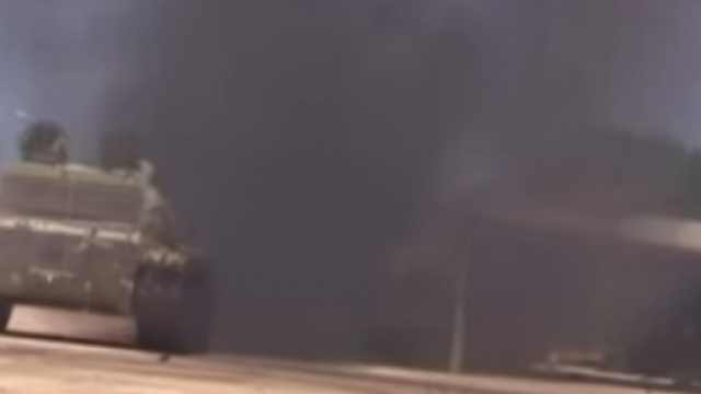 Momenti di guerra a Sirte (Libia)