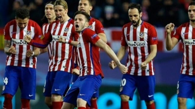 I Colchoneros dell'Atletico di Madrid.
