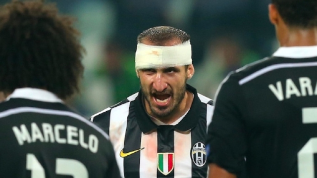 Giorgio Chiellini, terzino della Juventus e della Nazionale di calcio