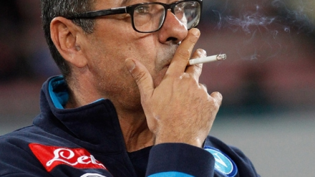 Sarri sulla panchina del Napoli