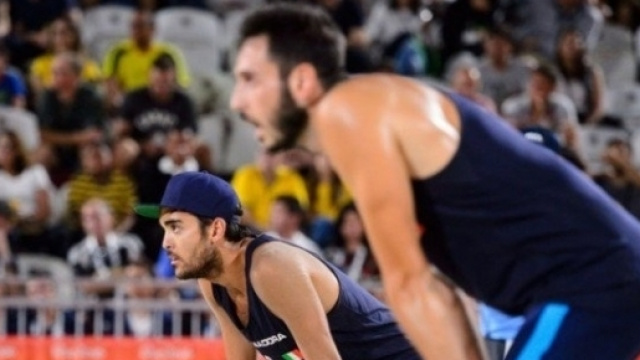 Il duo azzurro Lupo-Nicolai, secondi a Rio soltanto al Brasile