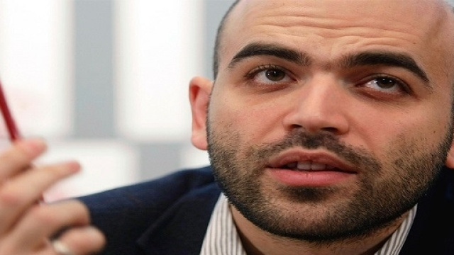 Lo scrittore e giornalista Roberto Saviano.