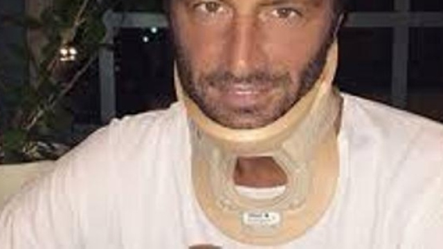 Filippo Bisciglia con il collare