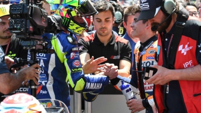 Marquez crede nel gesto di Rossi.