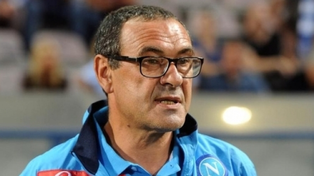 Maurizio Sarri, allenatore del Napoli.