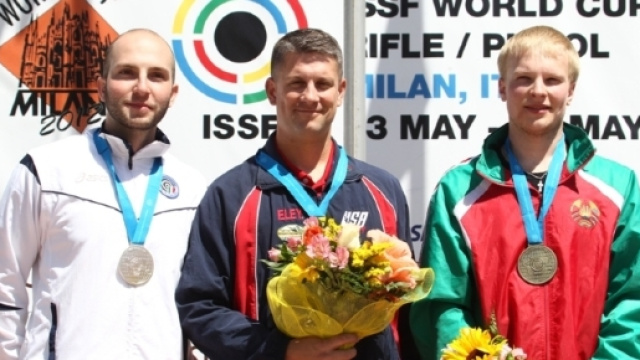 Niccol&ograve; Cambriani in gara per l'oro nel tiro a volo