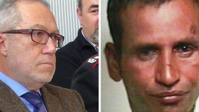 A sx il procuratore Petralia, a destra Ram Lubhay
