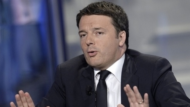 Il Presidente del Consiglio Matteo Renzi