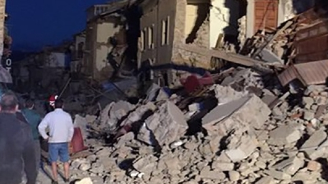 Il terribile terremoto che ha colpito il centro Italia