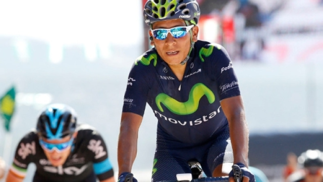 Nairo Quintana, niente attacchi anche a Mirador de Ezaro