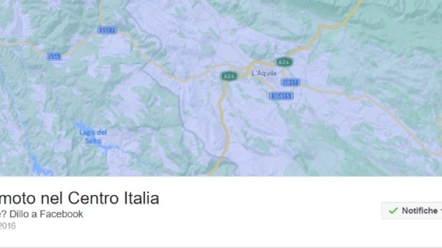 Il 'safety check' lanciato da Facebook