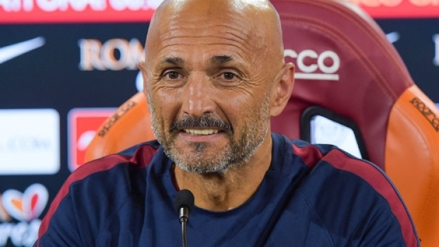 Il tecnico della Roma Spalletti