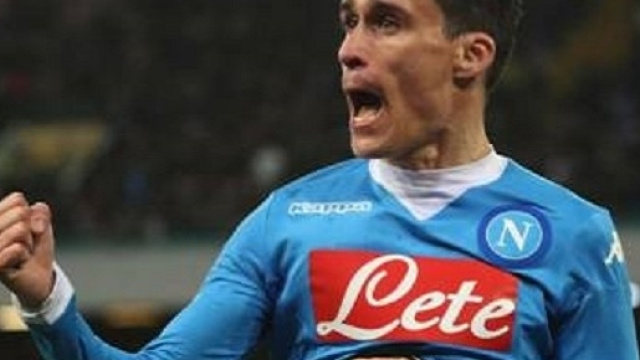 Callejon, autore di una doppietta a Palermo.