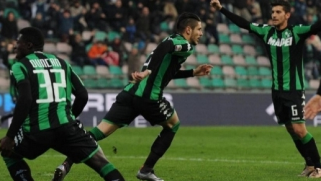 Diego Falcinelli, attaccante del Sassuolo.