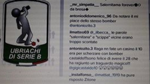 Il messaggio di Antonio Zito sul profilo "Ubriachi di Serie B"
