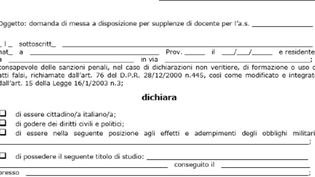 Messa a disposizione ma non a pagamento