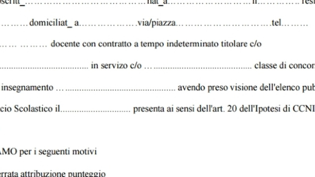 Assegnazioni provvisorie: risultati su siti Uffici Scolastici e modello per il reclamo